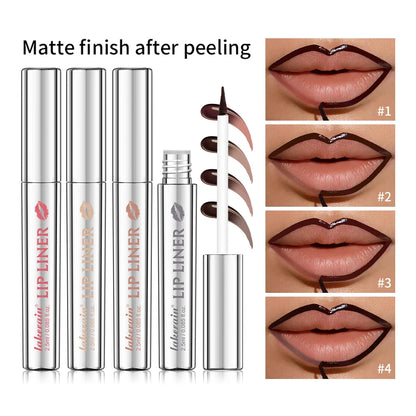 Peel-Off Tattoo Lip Tint – Waterproof Long-Lasting Matte Lip Stain
