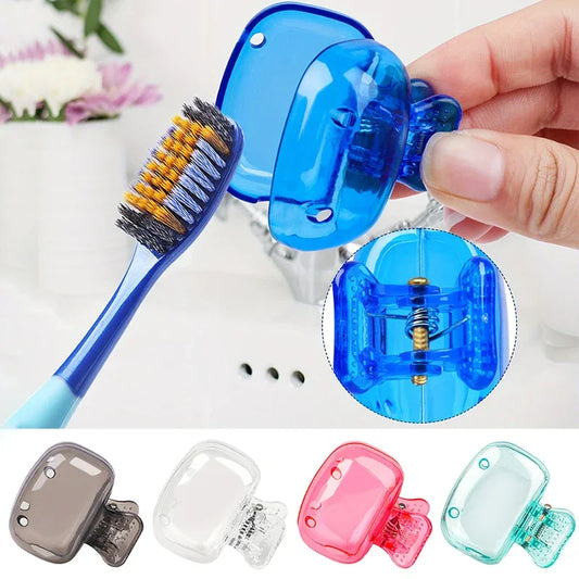 Travel Toothbrush Head Covers–Protective Cap for Household & Travel Use