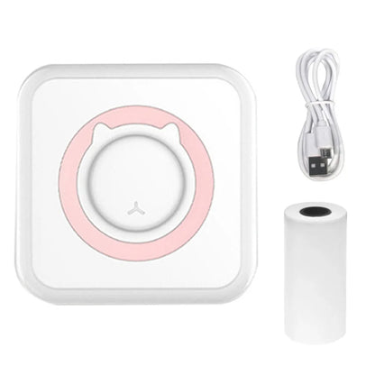 Mini Bluetooth Label Printer – Portable Error Note Photo Printer