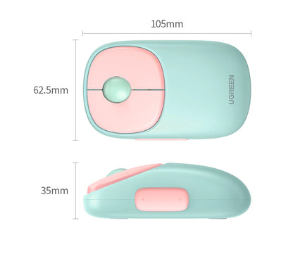 Wireless Bluetooth 5.0 Mouse – 4000 DPI Rechargeable for Laptop