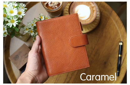 A6 Plus Leather Notebook Cover – Full Grain Vegetable Tanned