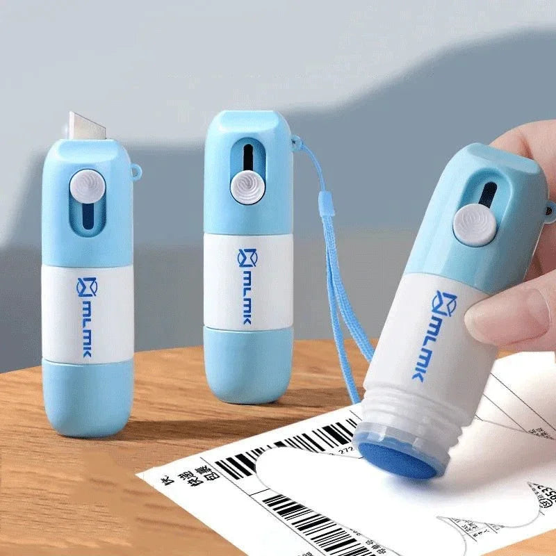 2-in-1 Thermal Paper Eraser & Mail Opener – Privacy Protection Tool