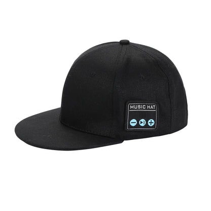 Bluetooth Music Hat with Wireless Headphones & Mic
