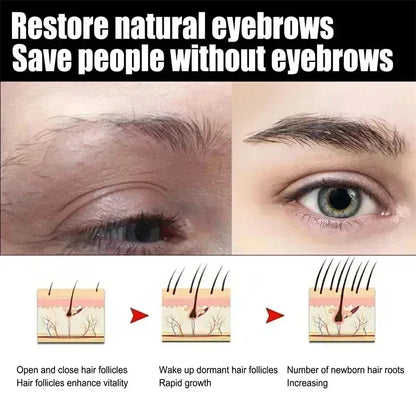 Eyebrow & Eyelash Growth Serum – Fuller, Thicker, Anti-Hair Loss