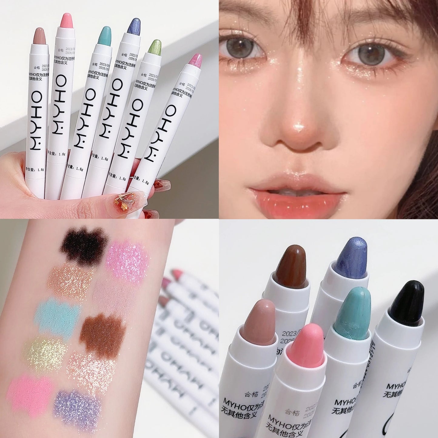 Chameleon Glitter Eye Shadow Pen – Highlighter & Eyeliner Pencil