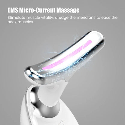 EMS Face & Neck Lift Device – LED Therapy & Anti-Wrinkle Massager