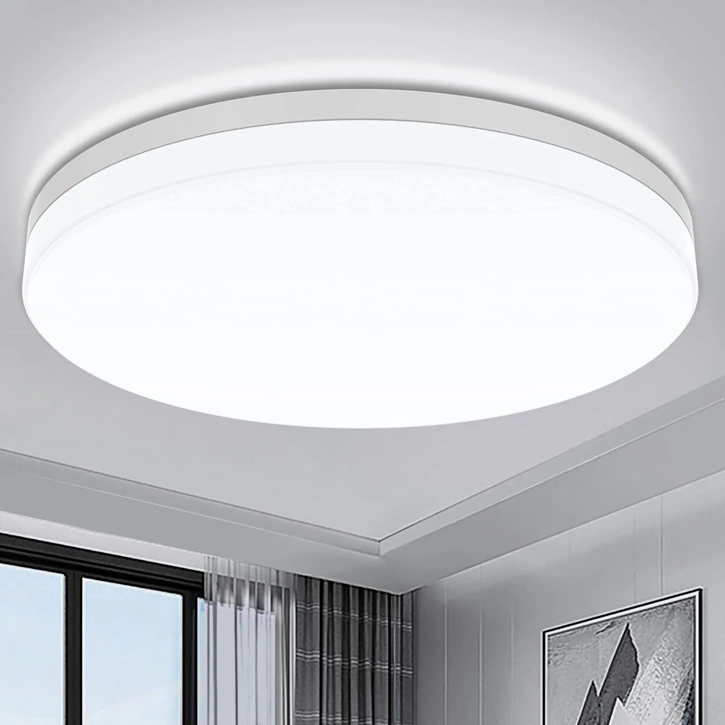 Cartmela Ultra-Thin Round LED Ceiling Light