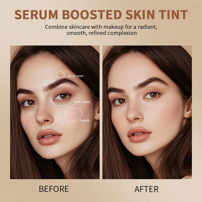 Serum Stick Foundation – High Coverage Skin Tint & Plumping Balm