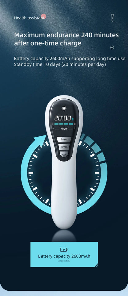 Red Light Therapy Device – Cold Laser Pain Relief & Health Care