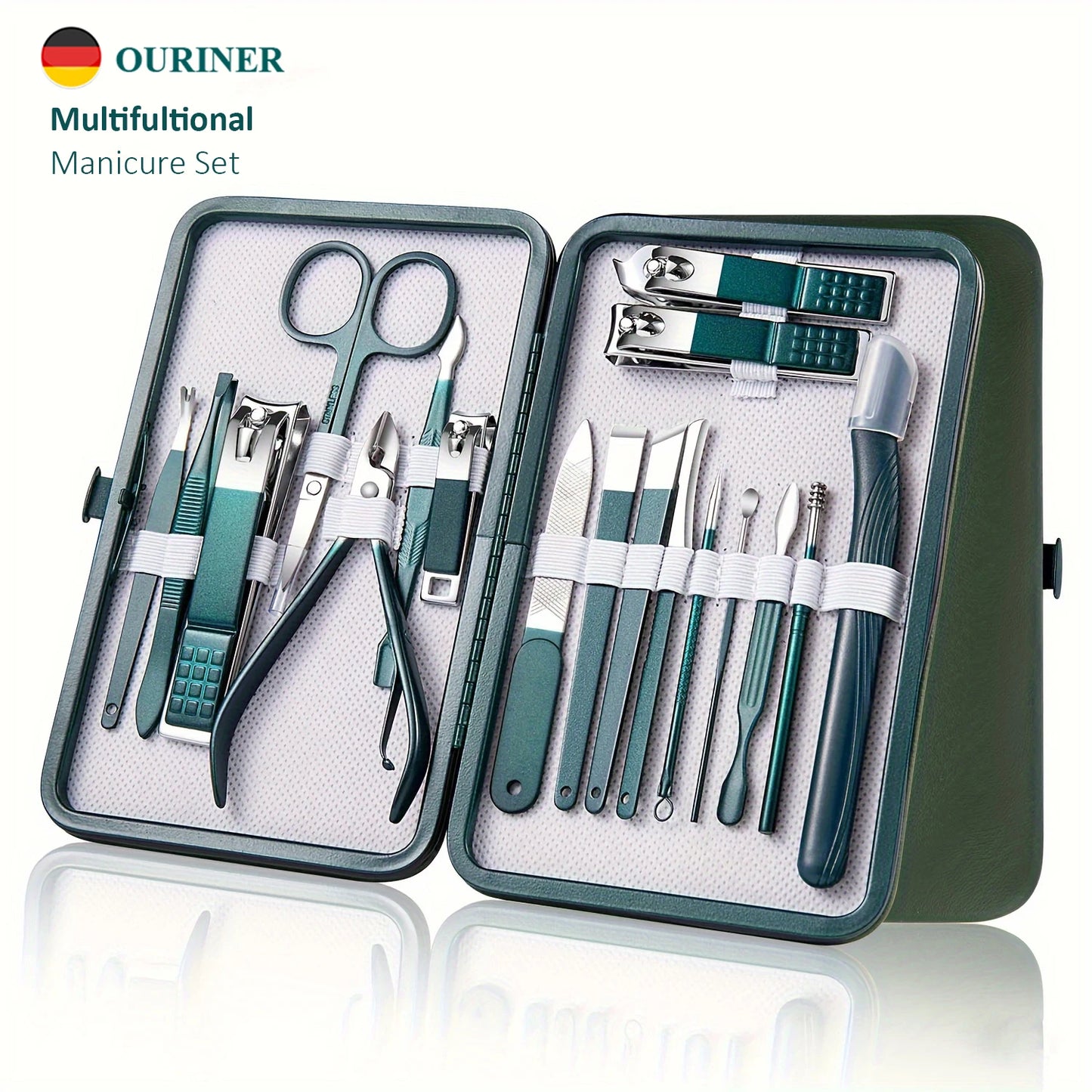 Professional Nail Care Kit - 7/10/12/18 Piece
