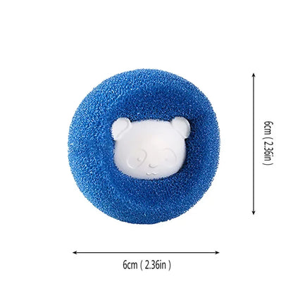 Reusable Pet Hair Remover Balls – Laundry Lint & Fur Catcher