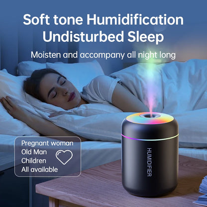 180ML Mini USB Air Humidifier – Essential Oil Aroma Diffuser