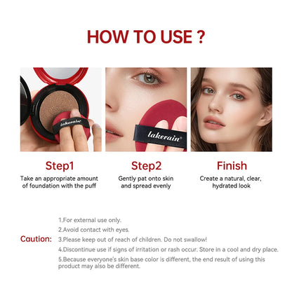 Long-Lasting BB Cream Air Cushion Foundation with Sunscreen