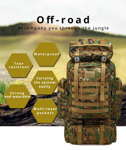 Cartmela Men’s Tactical Travel Backpack