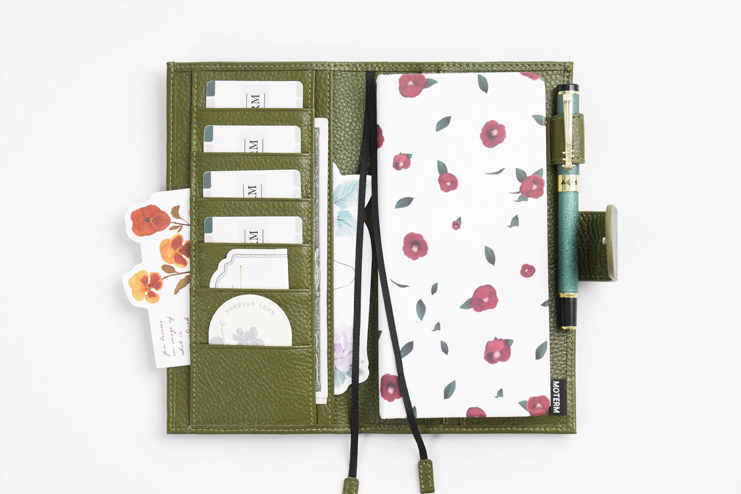 Pebbled Leather Planner Cover – Fits Weeks & Skinny Mini Planners