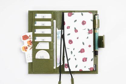 Pebbled Leather Planner Cover – Fits Weeks & Skinny Mini Planners