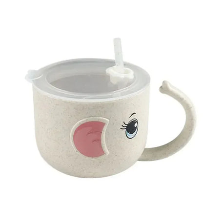 Cartmela Cartoon Elephant Baby Training Cup