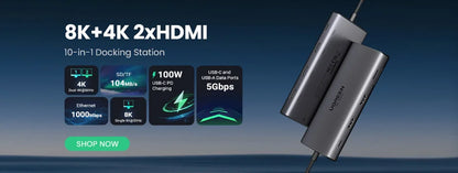 USB 3.0 1000Mbps Ethernet Adapter – RJ45 LAN Network Hub