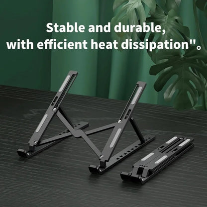 Portable Foldable Laptop Stand – 7/10 Gear Adjustable Tablet Holder