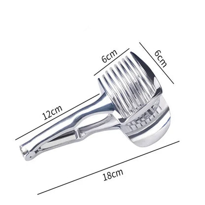 Stainless Steel Handheld Orange, Lemon, Tomato & Onion Slicer
