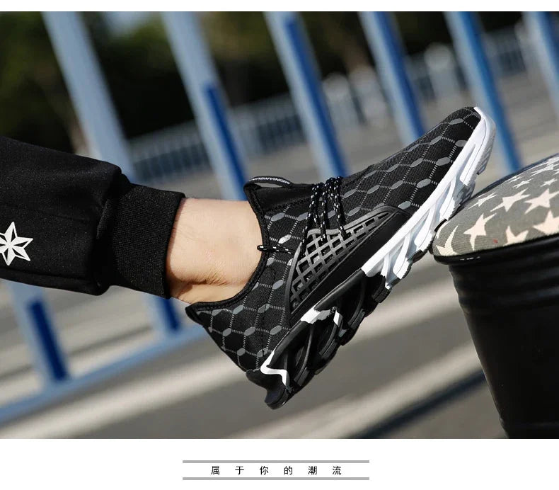 Men’s Breathable Sports Shoes Casual Walking Sneakers