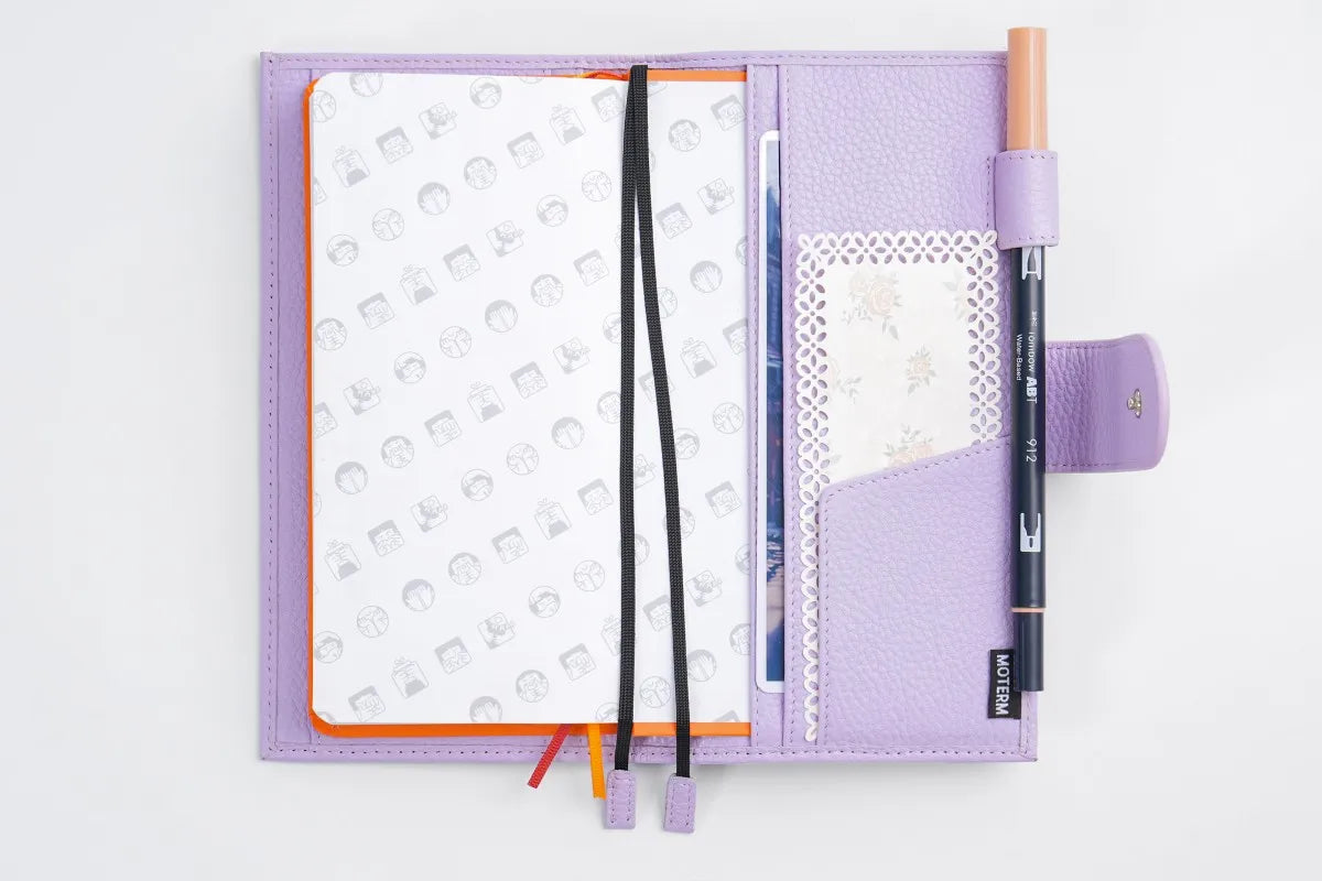Pebbled Leather Planner Cover – Fits Weeks & Skinny Mini Planners