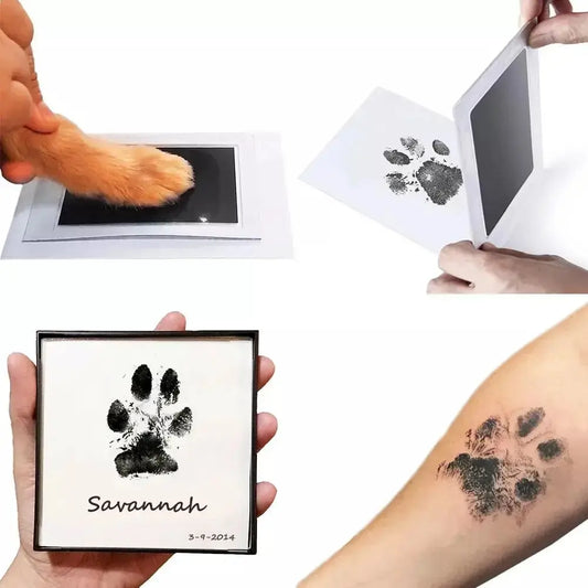 Paw Print Ink Pad – Clean Touch Pet Keepsake for Cats & Dogs