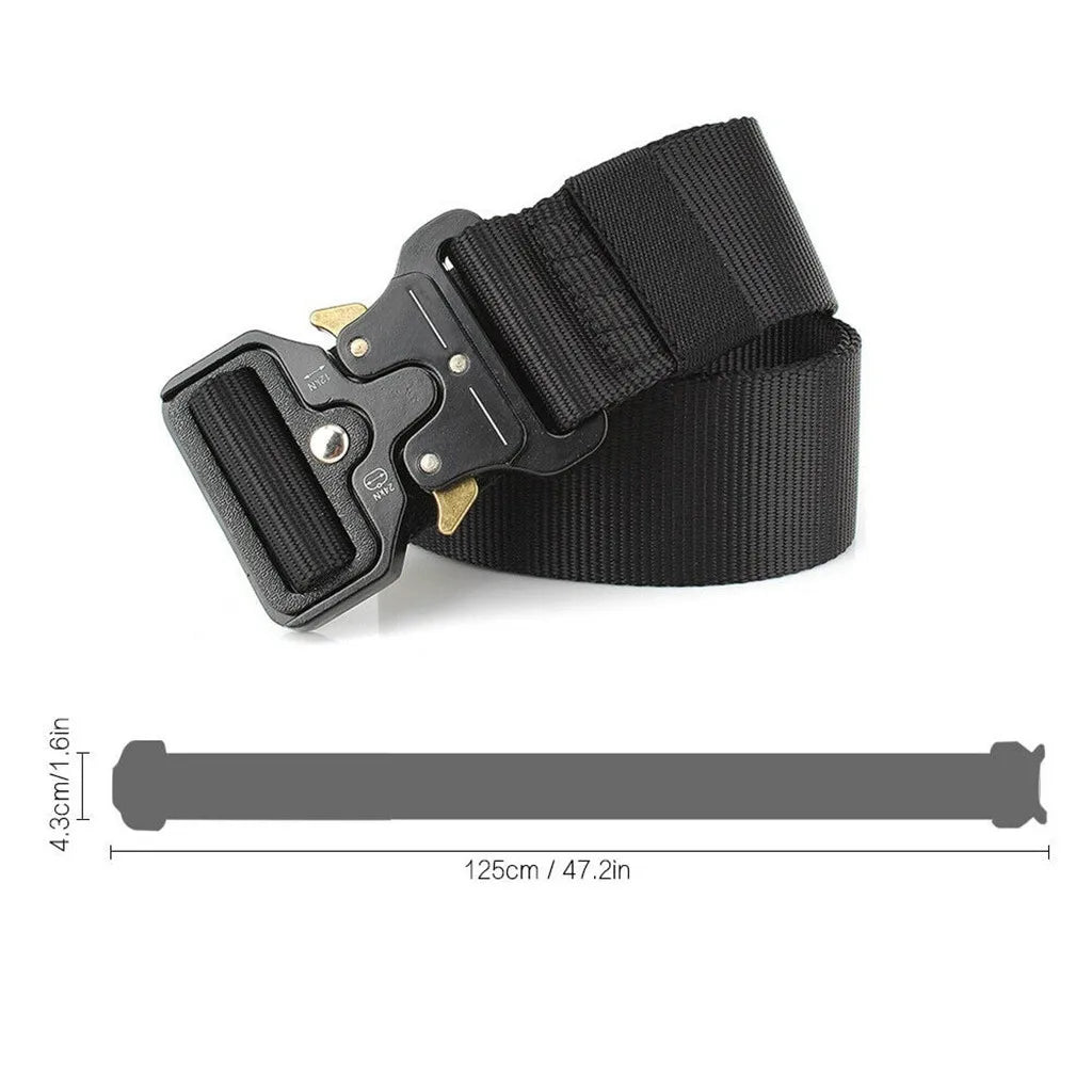 Luxury Designer Canvas Belt – Fashion Buckle Waistband for Men & Women