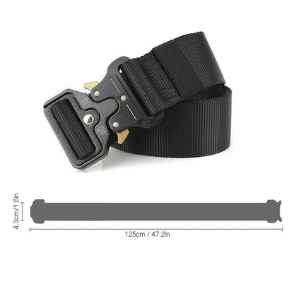 Luxury Designer Canvas Belt – Fashion Buckle Waistband for Men & Women
