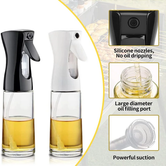 Olive Oil Dispenser Bottle Spray Mist – Reusable Food Grade Cooking Sprayer