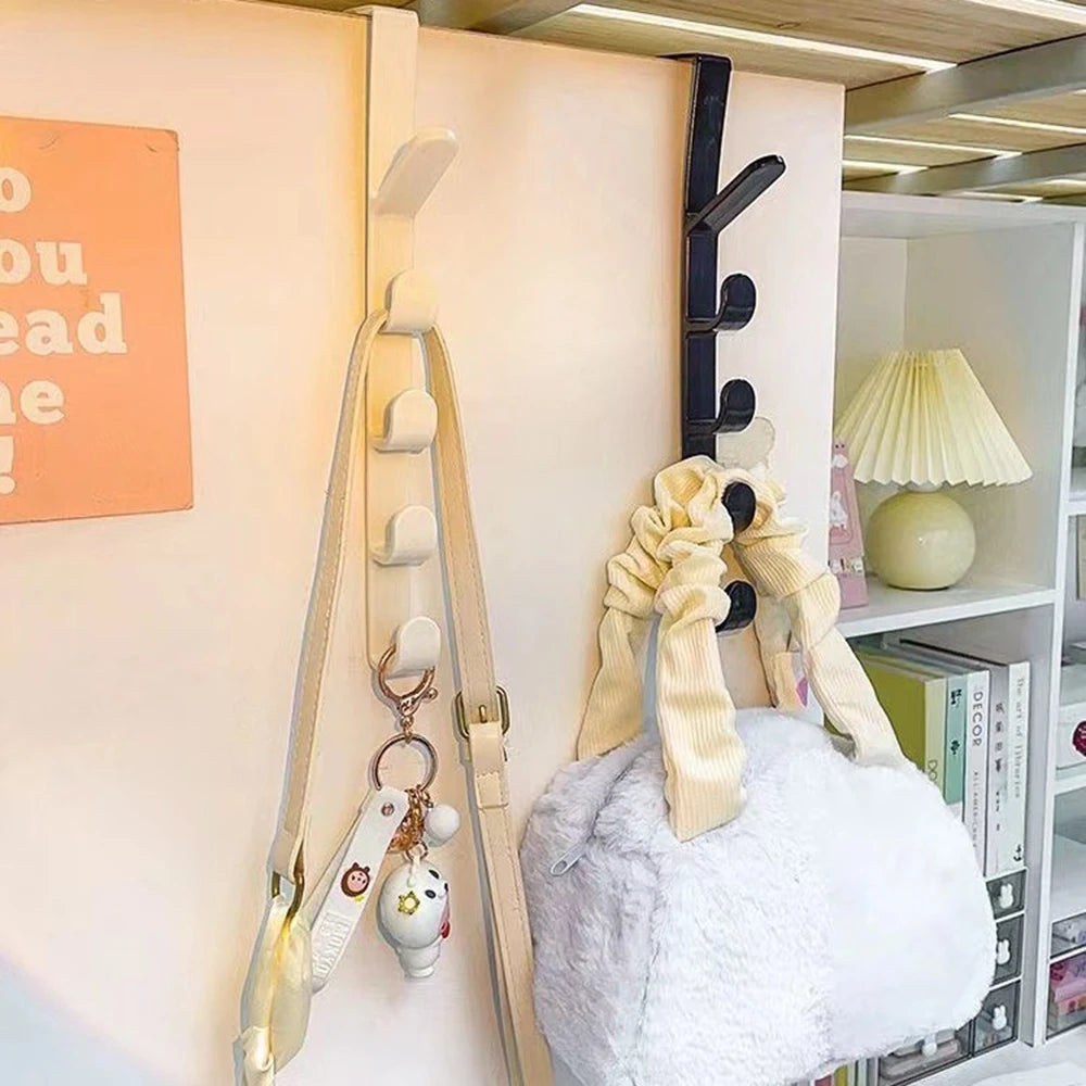 Dormitory Wardrobe Hanger Bags – No-Drill Wall Storage Rack