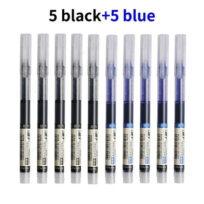 10Pcs High-Quality Needle Tip Gel Pens