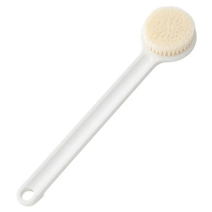 Bath Brush with Long Handle – Soft Bristles for Body Scrub