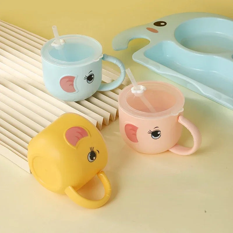 Cartmela Cartoon Elephant Baby Training Cup