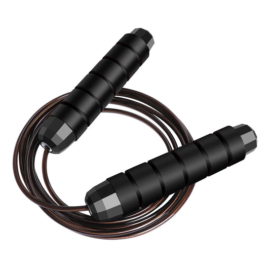 Adjustable Steel Wire Jump Rope for Speed & Fitness Training