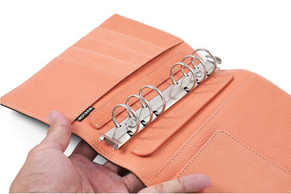 Elite Personal Size Rings Planner – Vegetable Tanned Leather, 25mm Rings