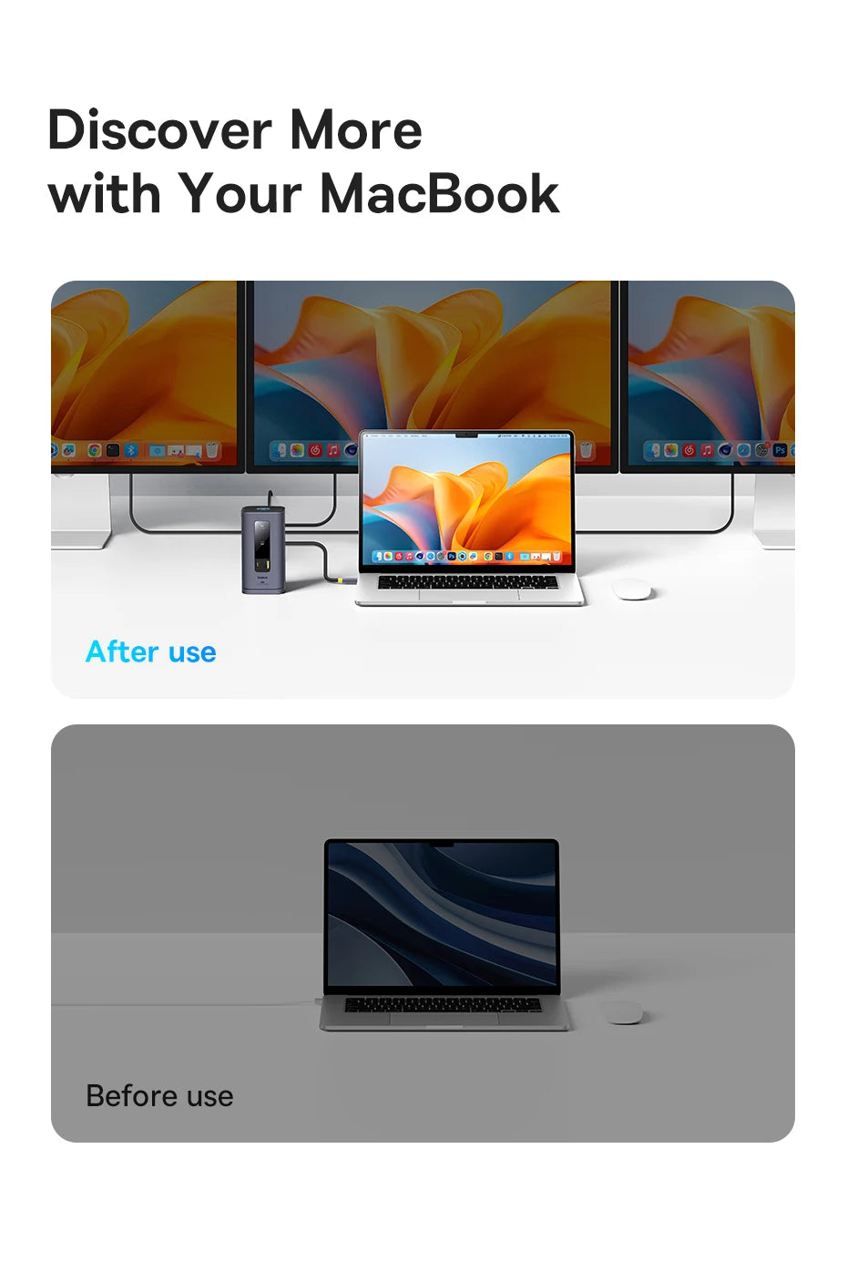 USB-C 11-in-1 Hub – 4K HDMI, DP Triple Display, 100W PD Dock