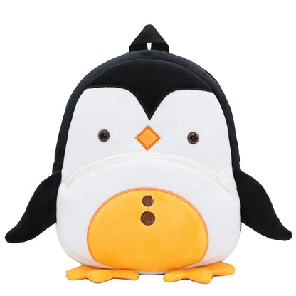 Cartmela Cute Animals Cartoon Plush Backpack - Kids Schoolbag