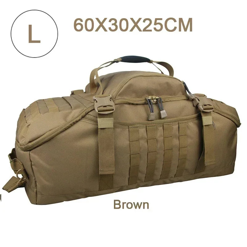 40L 60L 80L Large Tactical Duffle Backpack | Outdoor Camping & Travel Bag