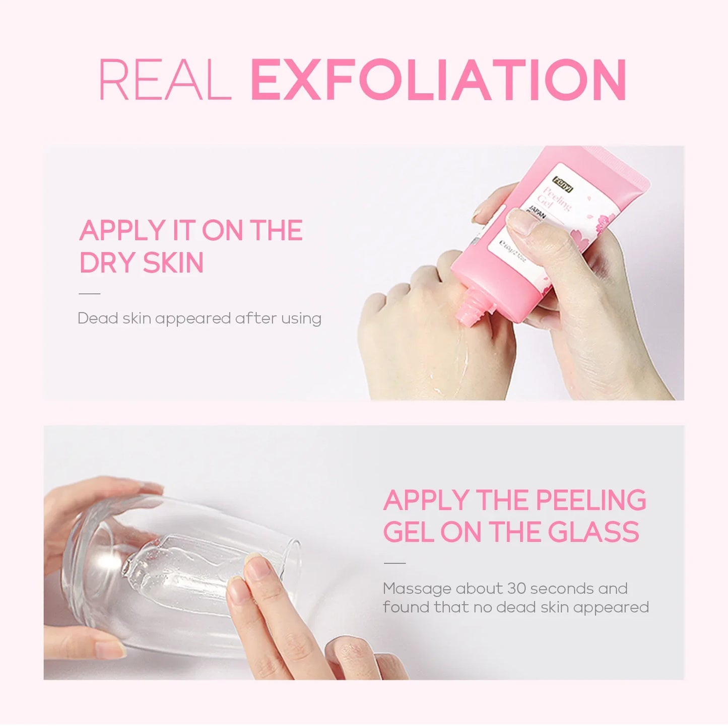 Deep Cleansing Exfoliating Gel – Whitening & Moisturizing Facial Scrub