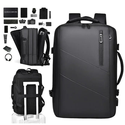 Cartmela 18-inch Men’s Business Laptop Backpack