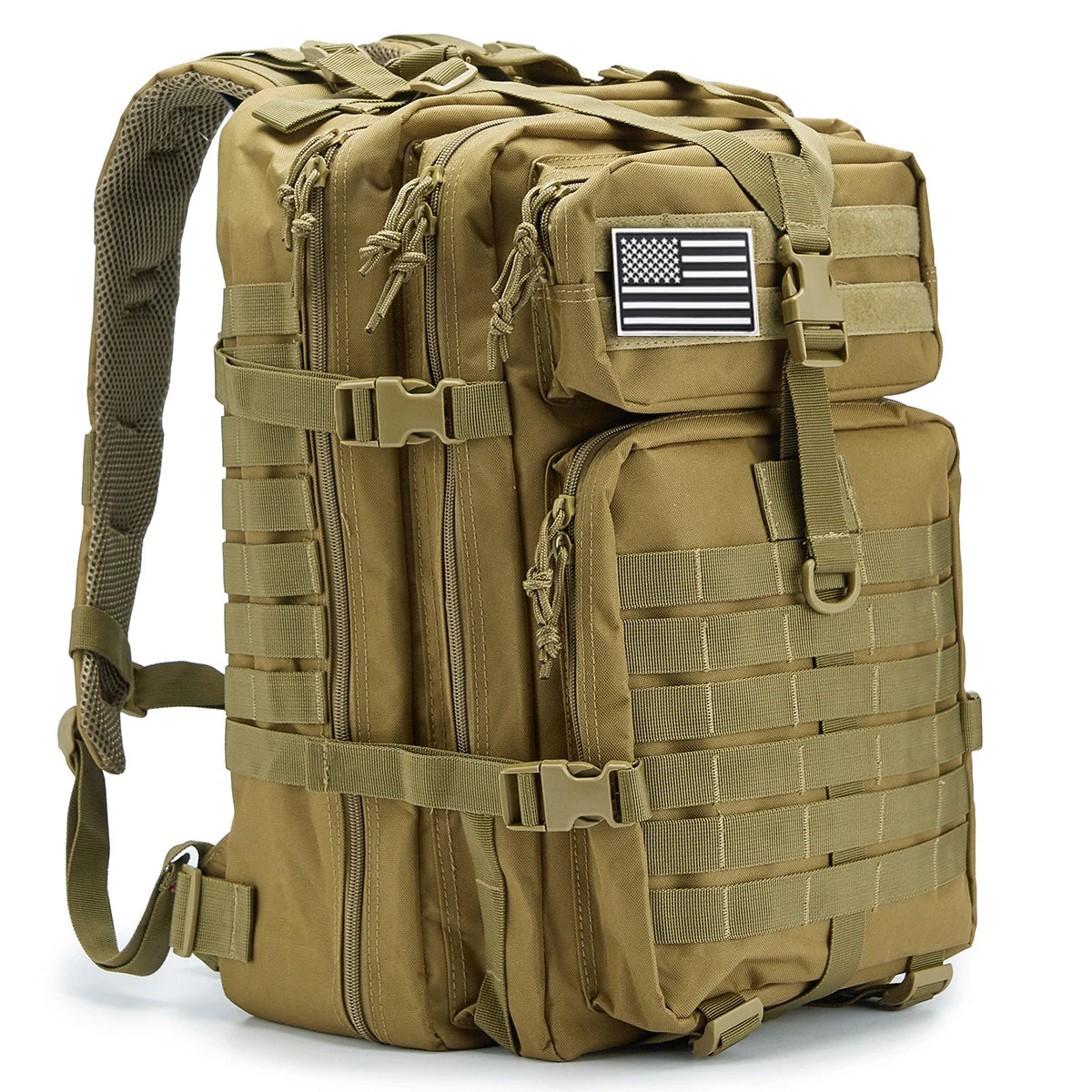 50L Tactical Backpack for Men – Outdoor Travel, Hiking & Hunting Bag
