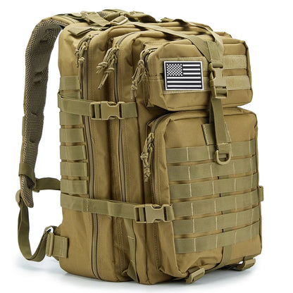 50L Tactical Backpack for Men – Outdoor Travel, Hiking & Hunting Bag
