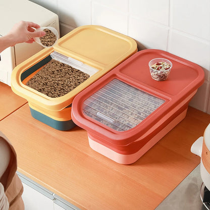 13/33LB Collapsible Cat Dog Food Storage