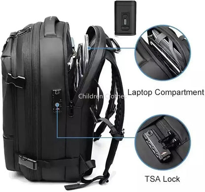 Cartmela 60L Vacuum Compression Backpack with Pump