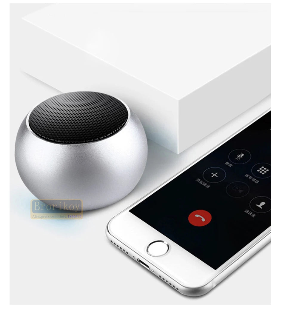 Cartmela Metal Mini Bluetooth Speaker