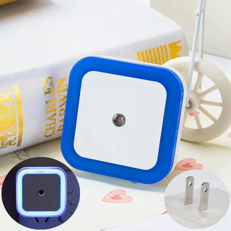 Wireless LED Night Light – Sensor Lighting Plug for Bedroom, Kids Room, Hallway & Decor