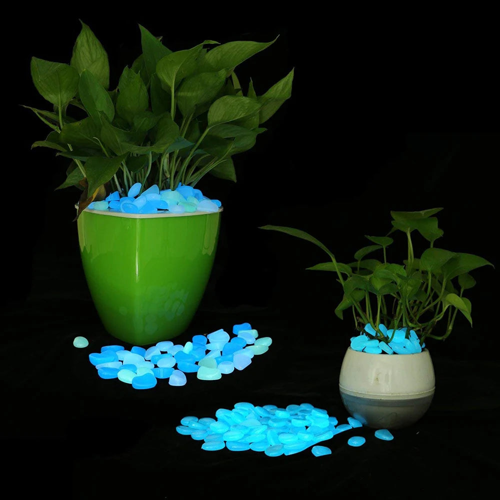 500pcs High Brightness Luminous Stones for Garden & Decor