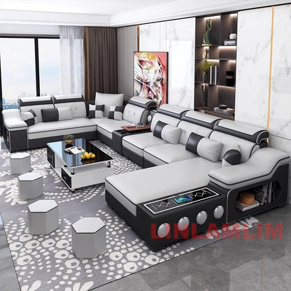 Cartmela Modern Sectional Sofa with Chaise Lounge