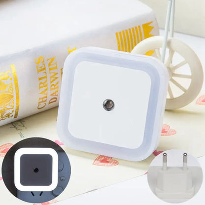 Wireless LED Night Light – Sensor Lighting Plug for Bedroom, Kids Room, Hallway & Decor